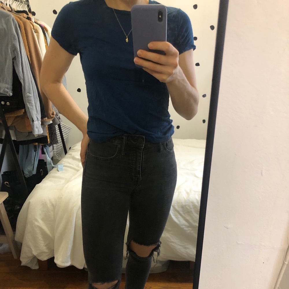 Reformation Alex cropped t-shirt